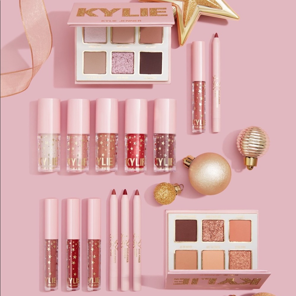 Kylie cosmetics bundle, holiday set,